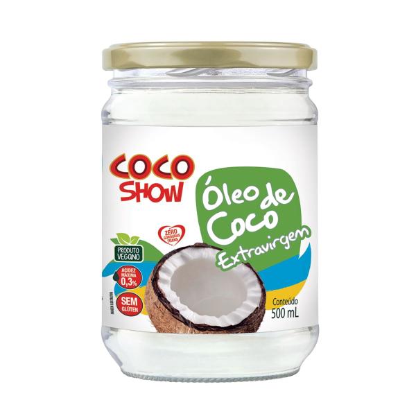 Imagem de Óleo De Coco Extra Virgem 500 Ml  Coco Show