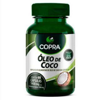 Imagem de Óleo de Coco Extra virgem 60 cápsulas 1450 mg- Copra