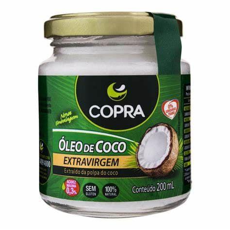 Óleo De Coco Extra Virgem Copra 200 ml Imagem de Óleo De Coco Extra Virgem Copra 200 ml