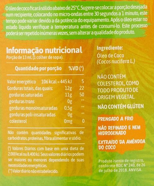 Imagem de Óleo de Coco Extravirgem 1 Litro Qualicoco