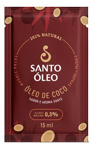 Imagem de Óleo de Coco Extravirgem Película 2 X 15ml Santo Óleo