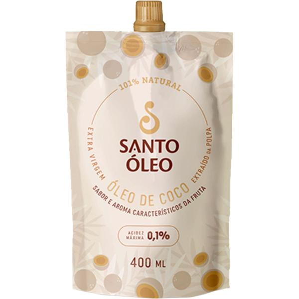 Imagem de Óleo de Coco Extravirgem Polpa 6 X 400ml Santo Óleo