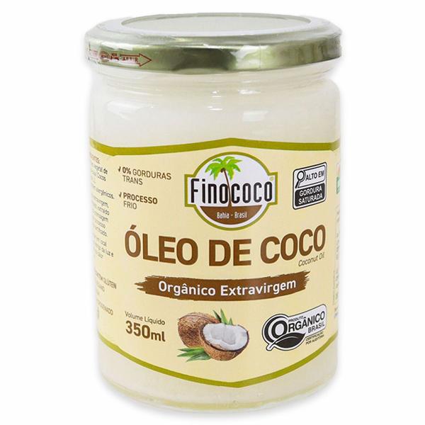 Imagem de Óleo de Coco Orgânico Extra Virgem 500ml Finococo Nacional