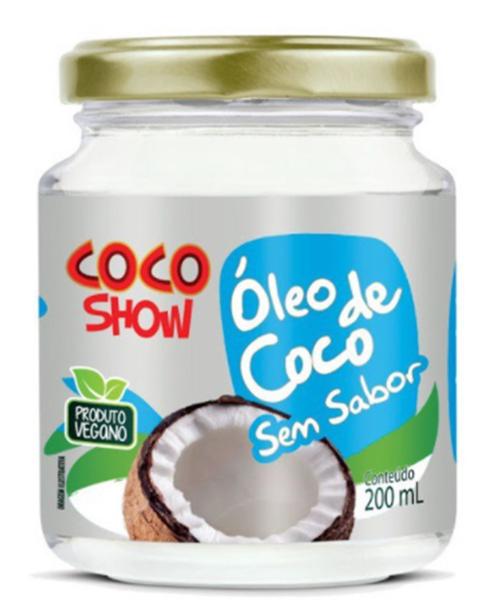 Imagem de Oleo de coco Sem sabor 200 ml Coco Show