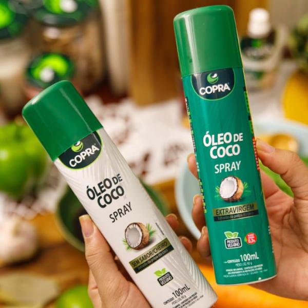 Imagem de Óleo de Coco Spray Sem Sabor Vegano Copra 100ml