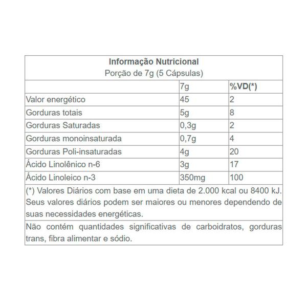 Imagem de Óleo de Girassol Extra Virgem Prensado a Frio 60 cápsulas 1400mg