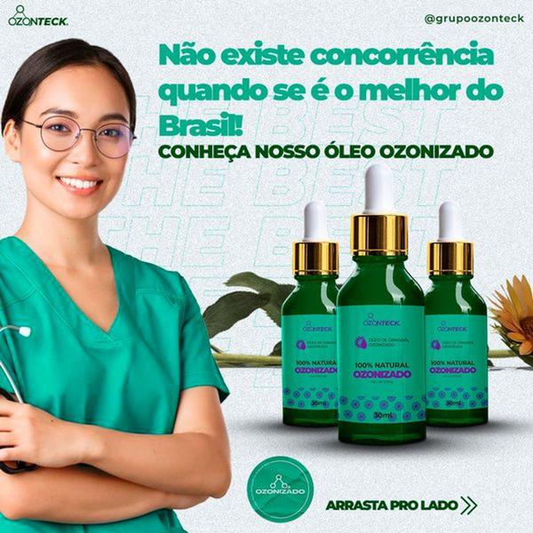 Imagem de Óleo De Girassol Ozonizado Ozonteck 20ml Extra Virgem