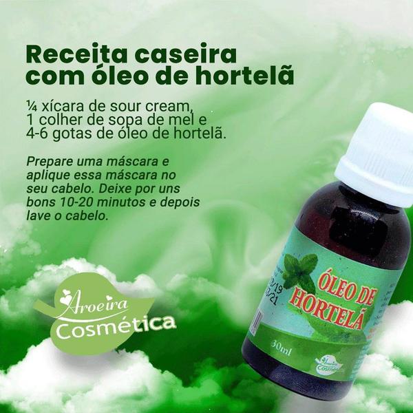 Imagem de Óleo De Hortelã - Menta Piperita - Aroeira Cosmética - 30mL