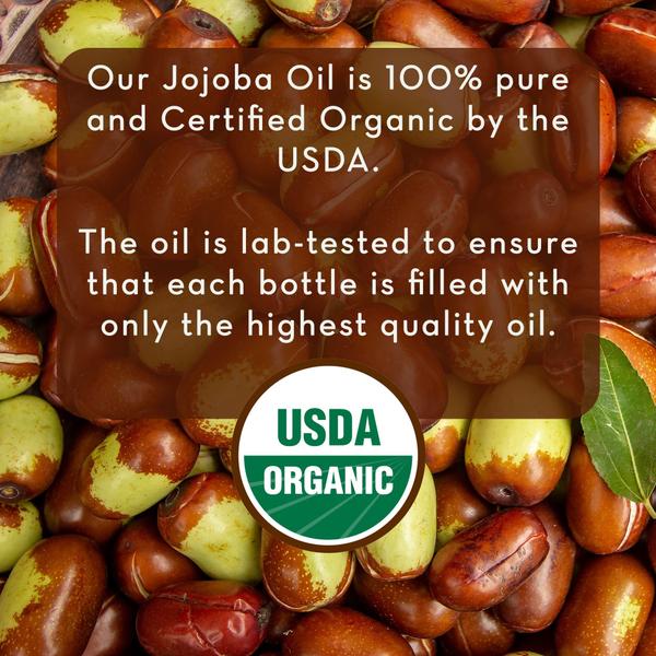 Imagem de Óleo de jojoba Pure Body Naturals orgânico 120 ml prensado a frio