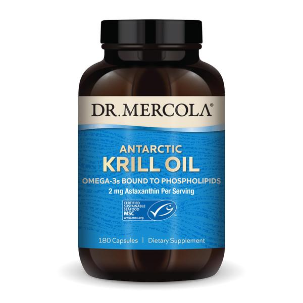 Imagem de Óleo de krill Dr. Mercola Antarctic 180 cápsulas