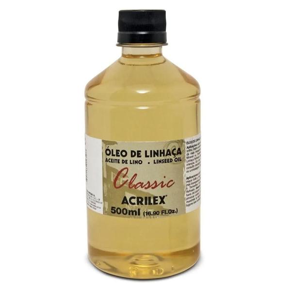 Imagem de Oleo de Linhaca 500 Ml Acrilex