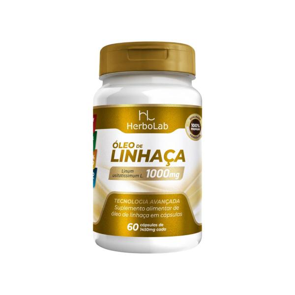 Imagem de Óleo de linhaça 60 caps - herbolab a