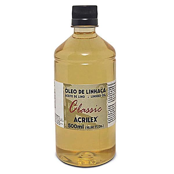 Imagem de Óleo de Linhaça Classic 500ml Acrilex