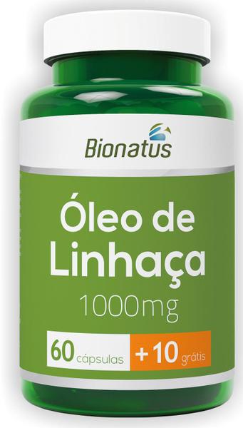 Imagem de Óleo De Linhaça Green 1000Mg Bionatus 70 Cápsulas