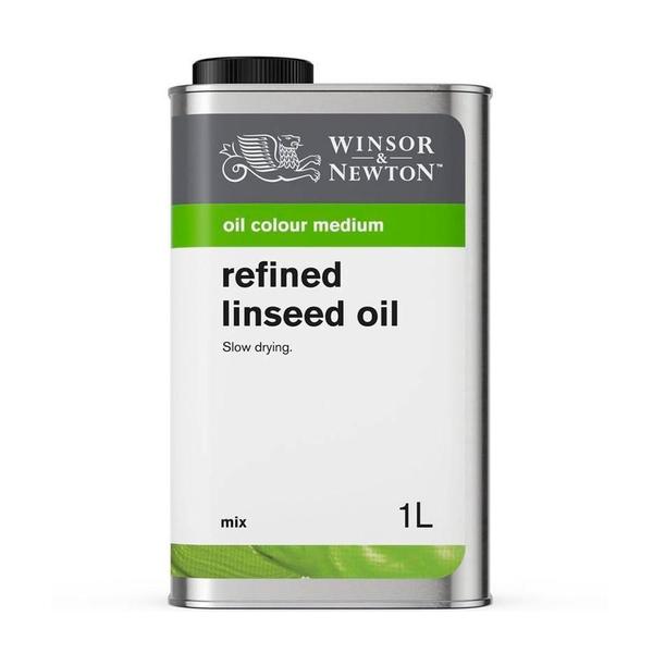 Óleo De Linhaça Refinado Winsor & Newton 1 Litro Imagem de Óleo De Linhaça Refinado Winsor & Newton 1 Litro
