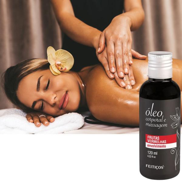 Imagem de Óleo de Massagem Sensual Relaxante Corporal Intimo 120ml