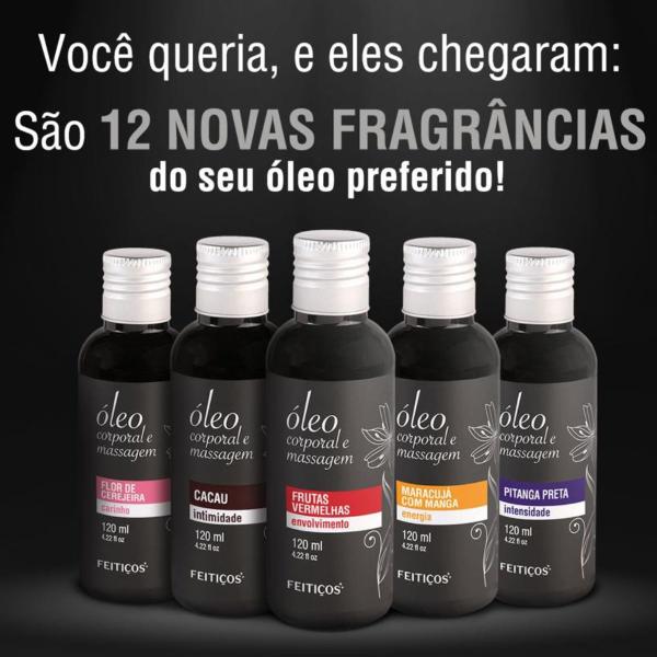 Imagem de Óleo de Massagem Sensual Relaxante Corporal Intimo 120ml