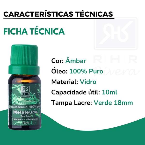 Imagem de Óleo De Melaleuca Para Inflamação Do Couro Cabeludo 10ml