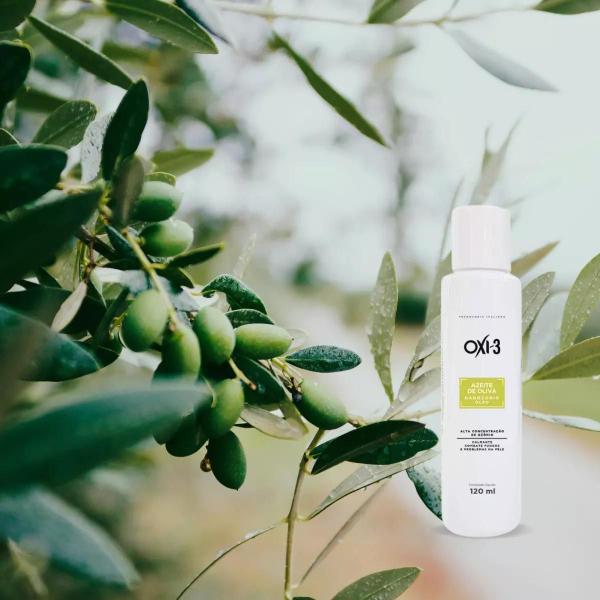 Óleo de Oliva Oxi3 Profissional com Ozônio Ativo - Antienvelhecimento e Ação Antibacteriana - 120ml - Oxi-3 Imagem de Óleo de Oliva Oxi3 Profissional com Ozônio Ativo - Antienvelhecimento e Ação Antibacteriana - 120ml