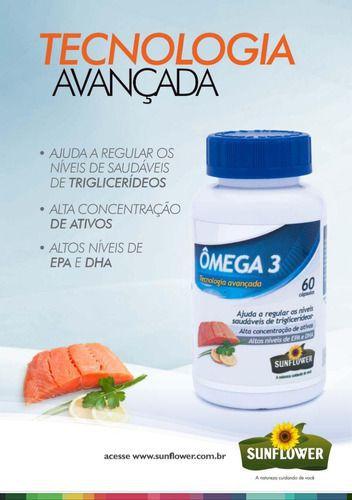 Imagem de Óleo de Peixe (Ômega-3) (1400mg) 120 cápsulas - Sunflower