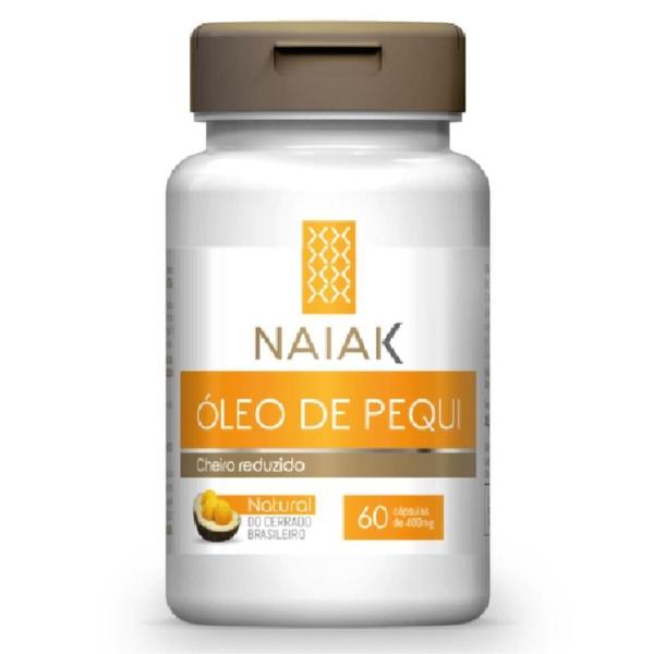 Óleo de Pequi 60 Cápsulas Naiak Imagem de Óleo de Pequi 60 Cápsulas Naiak
