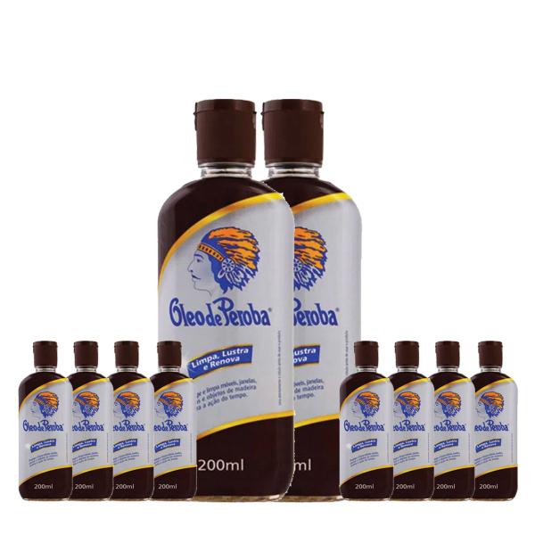 Óleo De Peroba 200ml Kit Com 10 Unidades - Medem Imagem de Óleo De Peroba 200ml Kit Com 10 Unidades