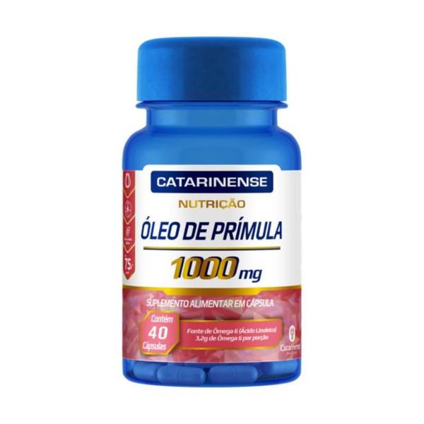 Imagem de Óleo de Prímula 1000 mg 40 cáps - Catarinense