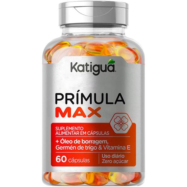 Imagem de Óleo De Prímula E Borragem Prímula Max 180 Cápsulas Katiguá