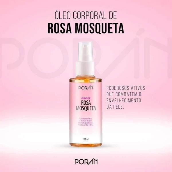 Imagem de Óleo de Rosa Mosqueta Corpo e Rosto Porán 120ml