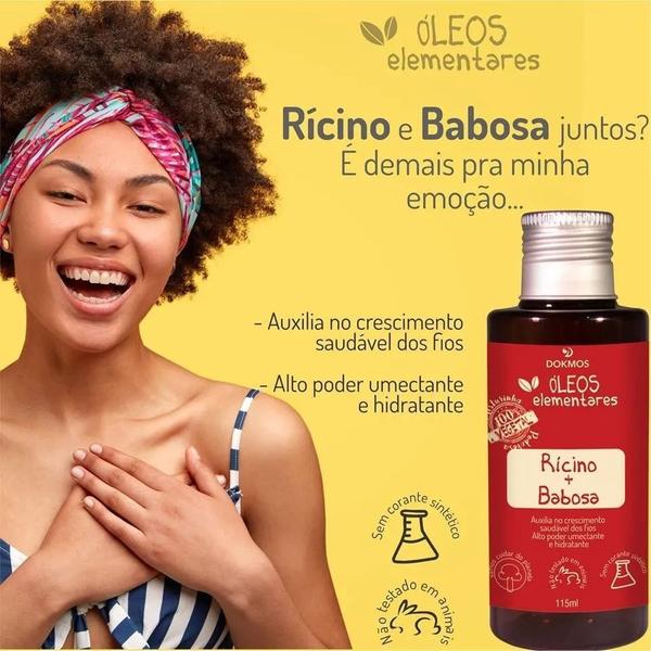 Imagem de Oleo De Rosa Mosqueta e Óleo De Rícino E Babosa Kit Vegetal