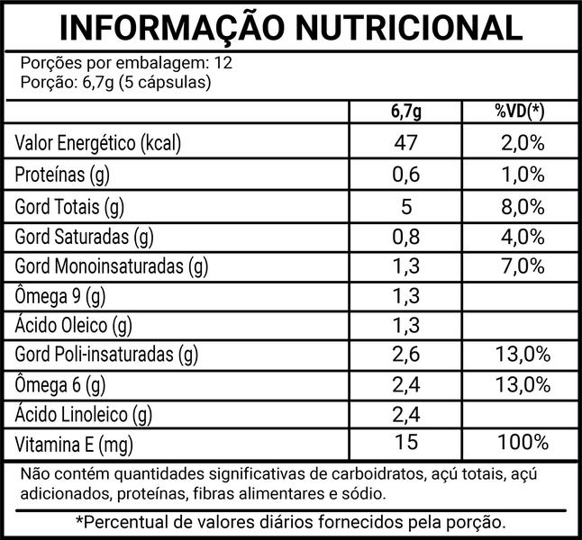 Imagem de Óleo De Semente De Abóbora 1g 4 X 60 Cápsulas - Flora Nativa