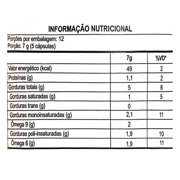 Imagem de Óleo De Semente De Abóbora 60 Cápsulas Melcoprol