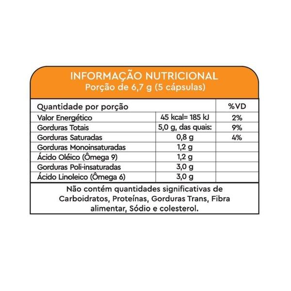 Imagem de Óleo De Semente De Abóbora 90 Capsulas