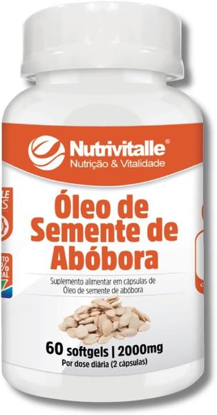 Imagem de Óleo de Semente de Abóbora Nutrivitalle 60 Softgel