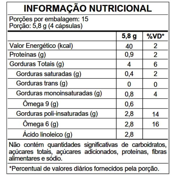 Imagem de Óleo De Semente De Uva 1000mg 60 Capsulas Herbamed