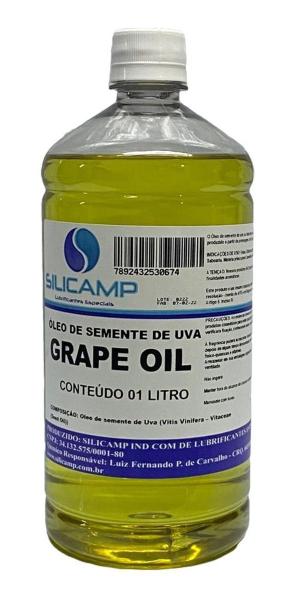 Imagem de Oleo De Semente De Uva Vegetal Puro E Natural Grape Oil 1l