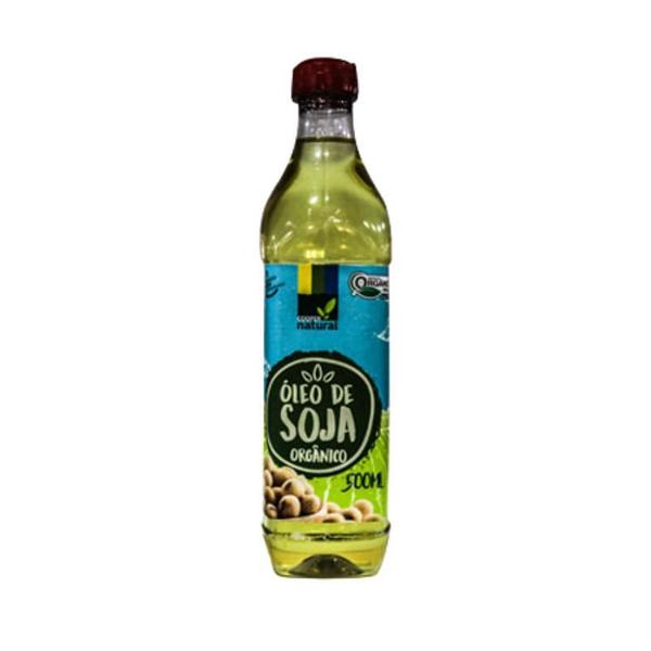 Óleo De Soja Orgânico Coopernatural 500Ml Imagem de Óleo De Soja Orgânico Coopernatural 500Ml