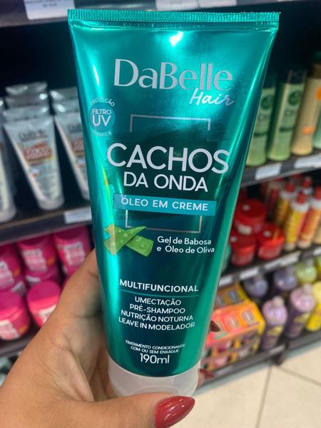 Imagem de Óleo em creme cachos da onda dabelle hair 190ml