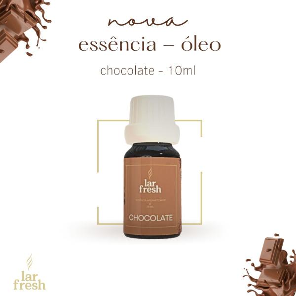Óleo Essencia Aromatizante Chocolate 10ml - Lar Fresh Imagem de Óleo Essencia Aromatizante Chocolate 10ml - Lar Fresh
