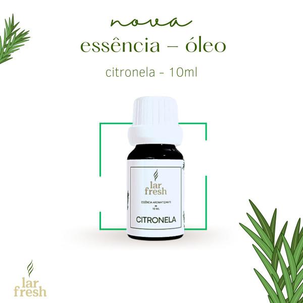 Imagem de Óleo Essencia Aromatizante Citronela 10ml - Lar Fresh