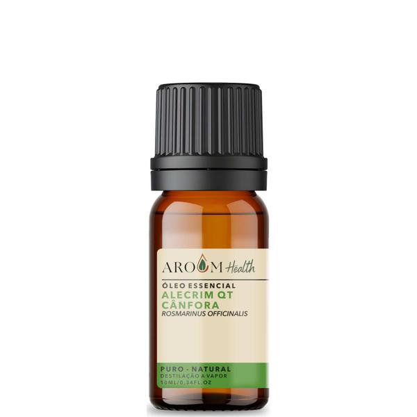 Óleo Essencial Alecrim Qt Cânfora puro - 10 ML Aroom Health Imagem de Óleo Essencial Alecrim Qt Cânfora puro - 10 ML Aroom Health