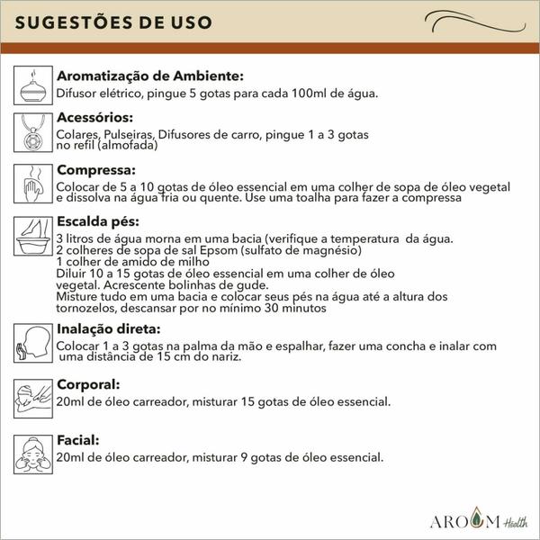 Óleo Essencial Alecrim Qt Cânfora puro - 10 ML Aroom Health Imagem de Óleo Essencial Alecrim Qt Cânfora puro - 10 ML Aroom Health