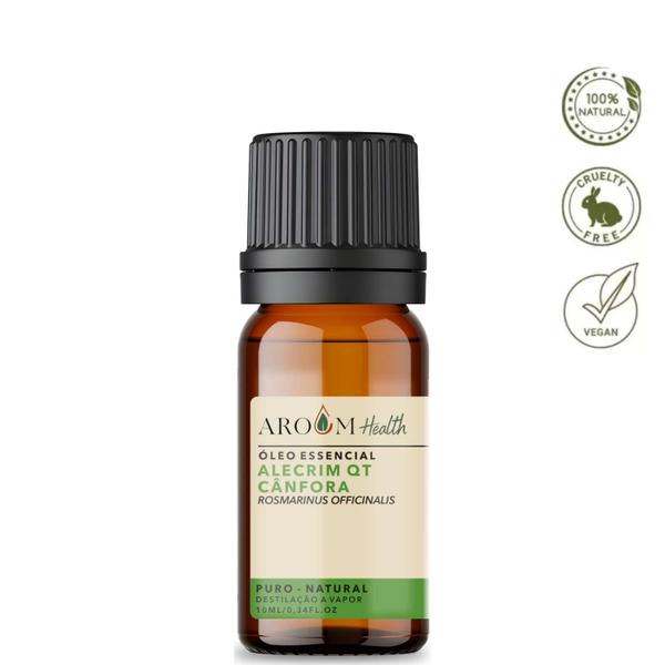 Óleo Essencial Alecrim Qt Cânfora puro - 10 ML Aroom Health Imagem de Óleo Essencial Alecrim Qt Cânfora puro - 10 ML Aroom Health