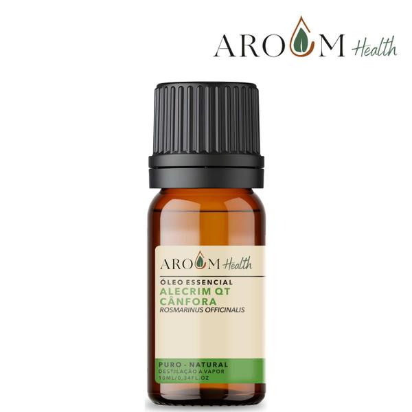 Óleo Essencial Alecrim Qt Cânfora puro - 10 ML Aroom Health Imagem de Óleo Essencial Alecrim Qt Cânfora puro - 10 ML Aroom Health