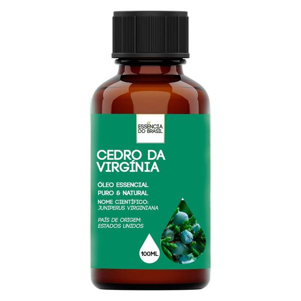 Imagem de Óleo Essencial Cedro Da Virgínia 100ml - Puro E Natural