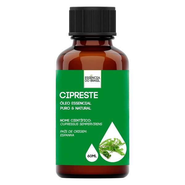 Imagem de Óleo Essencial Cipreste 60ml - Puro E Natural