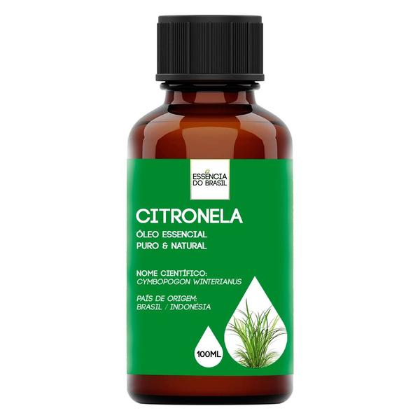 Imagem de Óleo Essencial Citronela 100ml - Puro E Natural