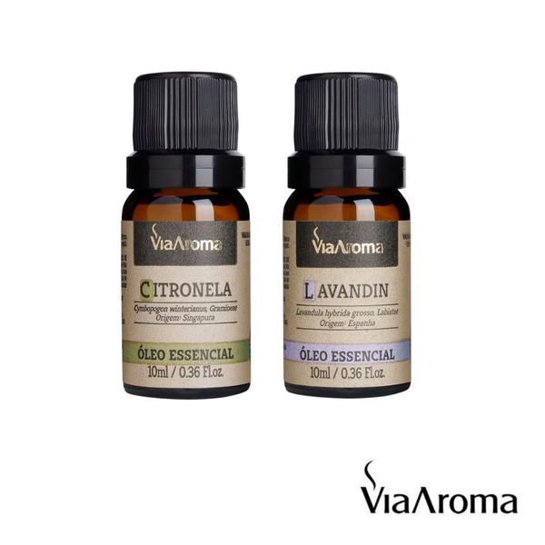 Imagem de Óleo Essencial Citronela + Lavandin Via Aroma Aromaterapia