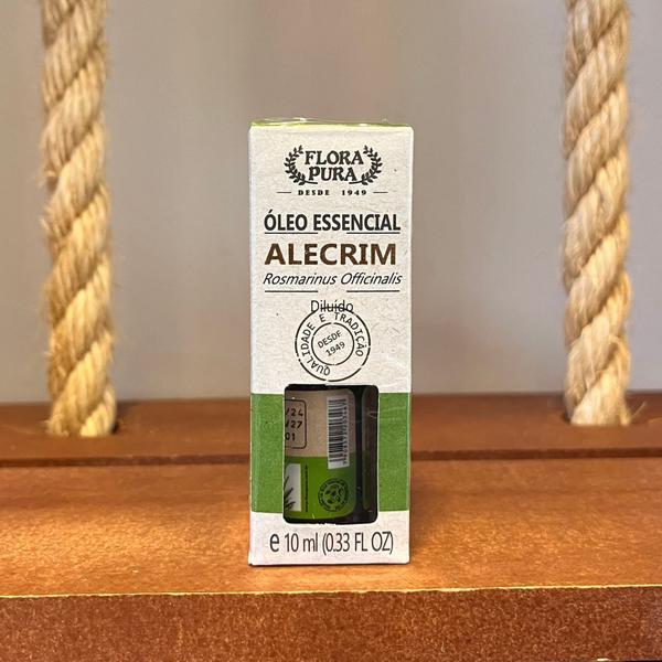 Imagem de Oleo essencial de alecrim-10ml- conta gota- flora pura