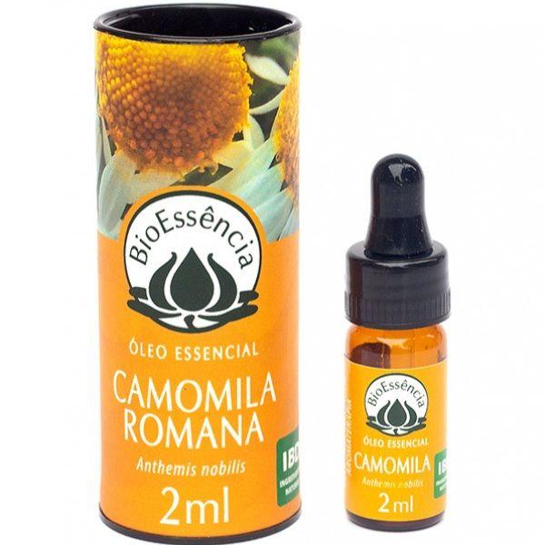 Óleo essencial de camomila romana 2ml - Bioessência Imagem de Óleo essencial de camomila romana 2ml